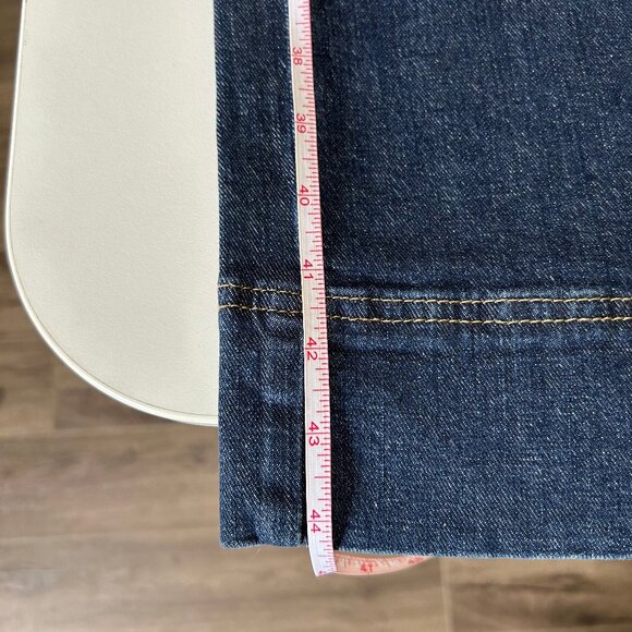 Lee Womens Legendary High Rise Trouser Jeans Size 10 Long w/ Slight Stretch - Picture 13 of 16
